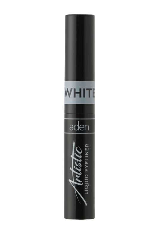 aden Artistic Liquid Eyeliner White - FEHÉR