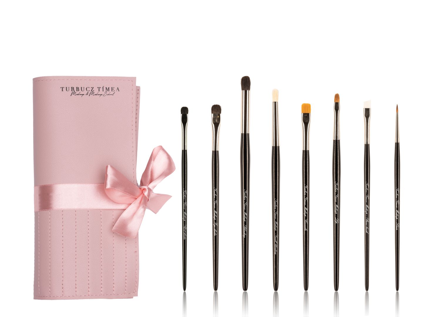 Turbucz Tímea Precíziós Ecset Szett Tokkal (9 db-os)