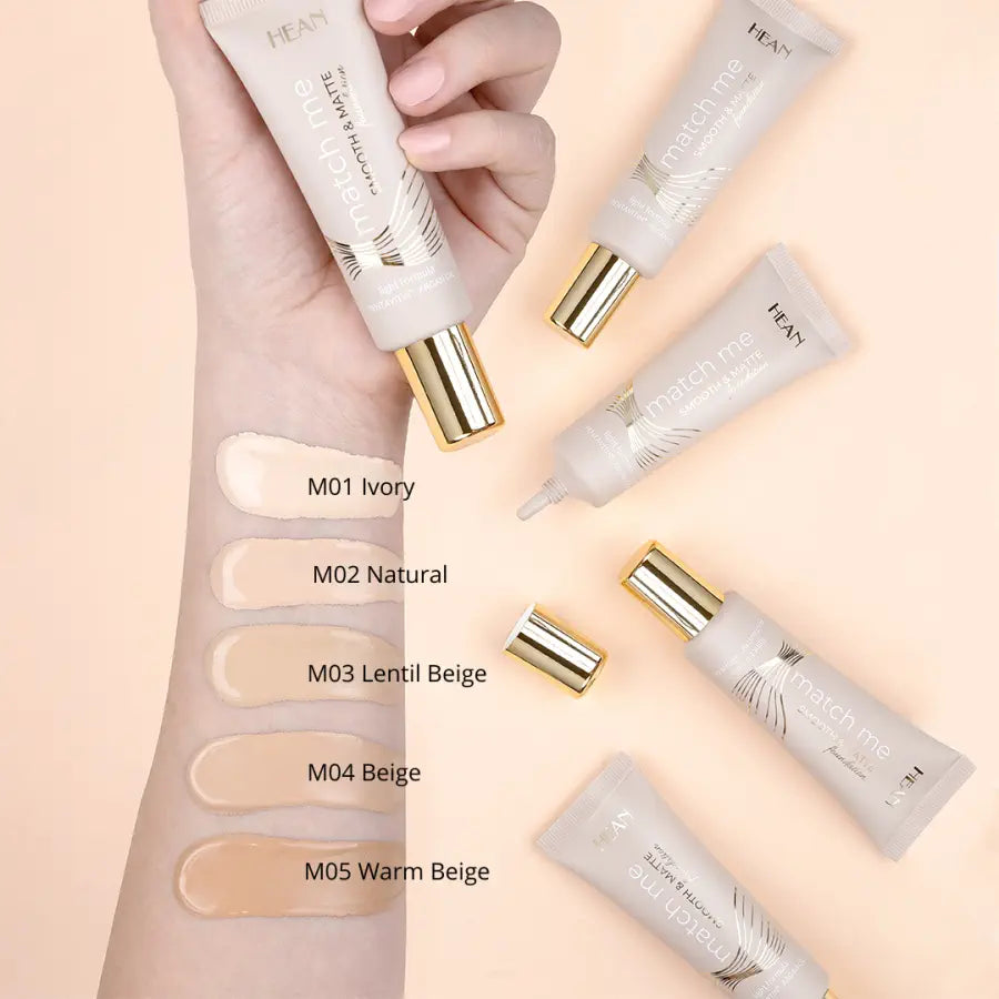 HEAN Match Me Smooth & Matte Foundation