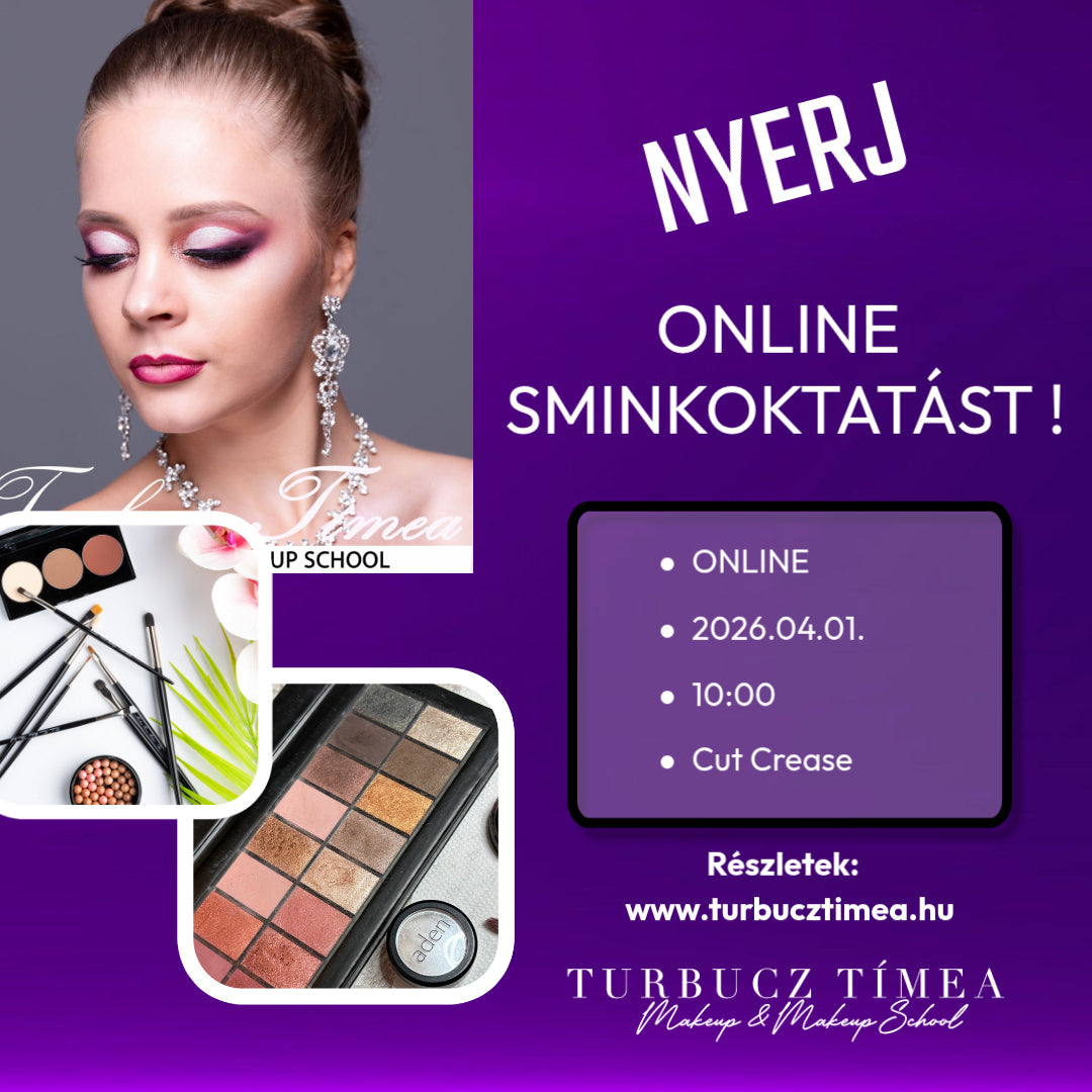 NYERJ ONLINE SMINKOKTATÁST!