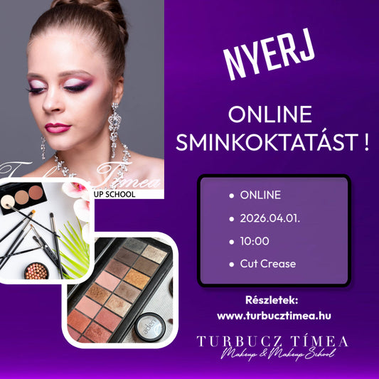 NYERJ ONLINE SMINKOKTATÁST!