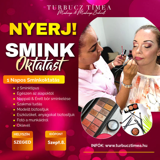 NYERJ Sminkoktatást! 🎁 - LEZÁRULT!