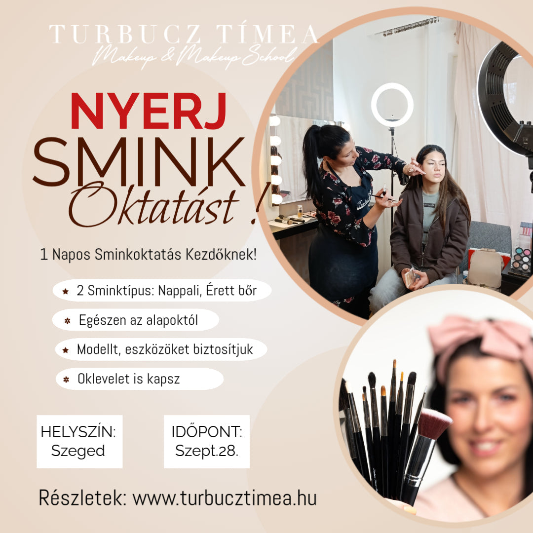 NYERJ Sminkoktatást! 🎁