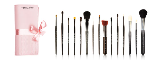 LEGÚJABB! ALL IN Turbucz Tímea Ecset Szett (ÖSSZES ECSET + TOK ) 16 db-os