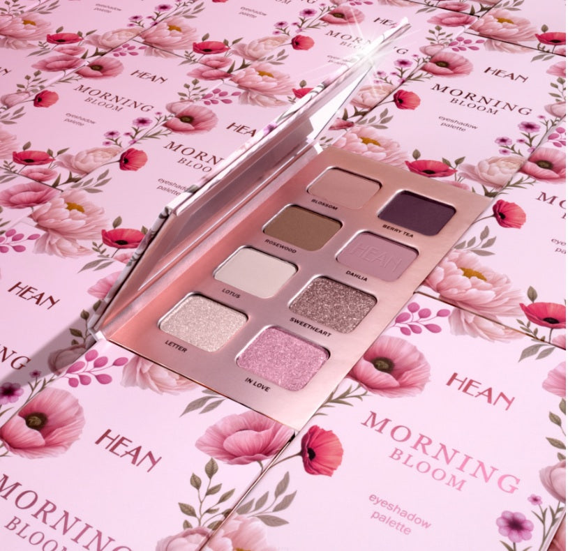 ÚJ! HEAN Morning Bloom szemhéjpúder paletta /LIMITÁLT!/