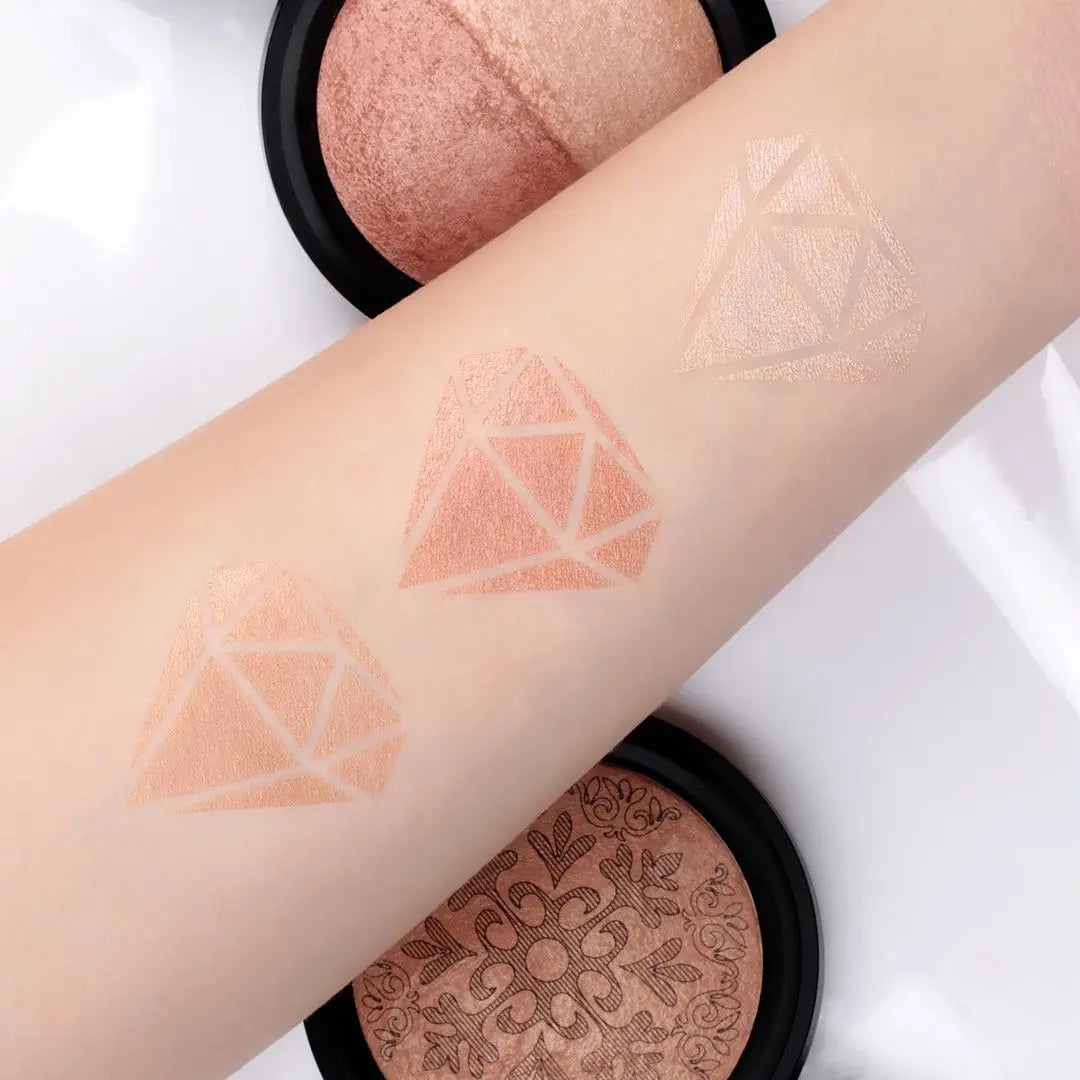 aden cosmetics Terracotta Bronzer / Highlighter Duo