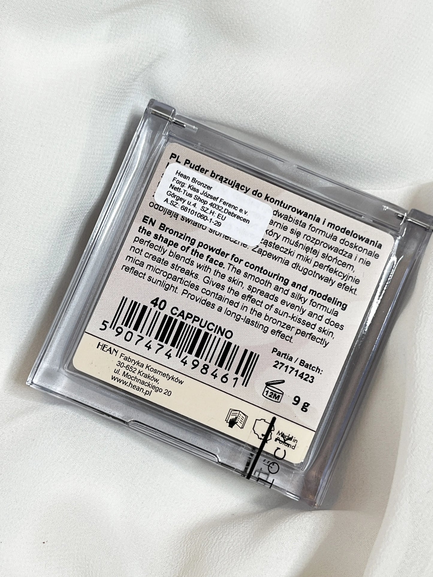 HEAN Pro-Contour Bronzer 40